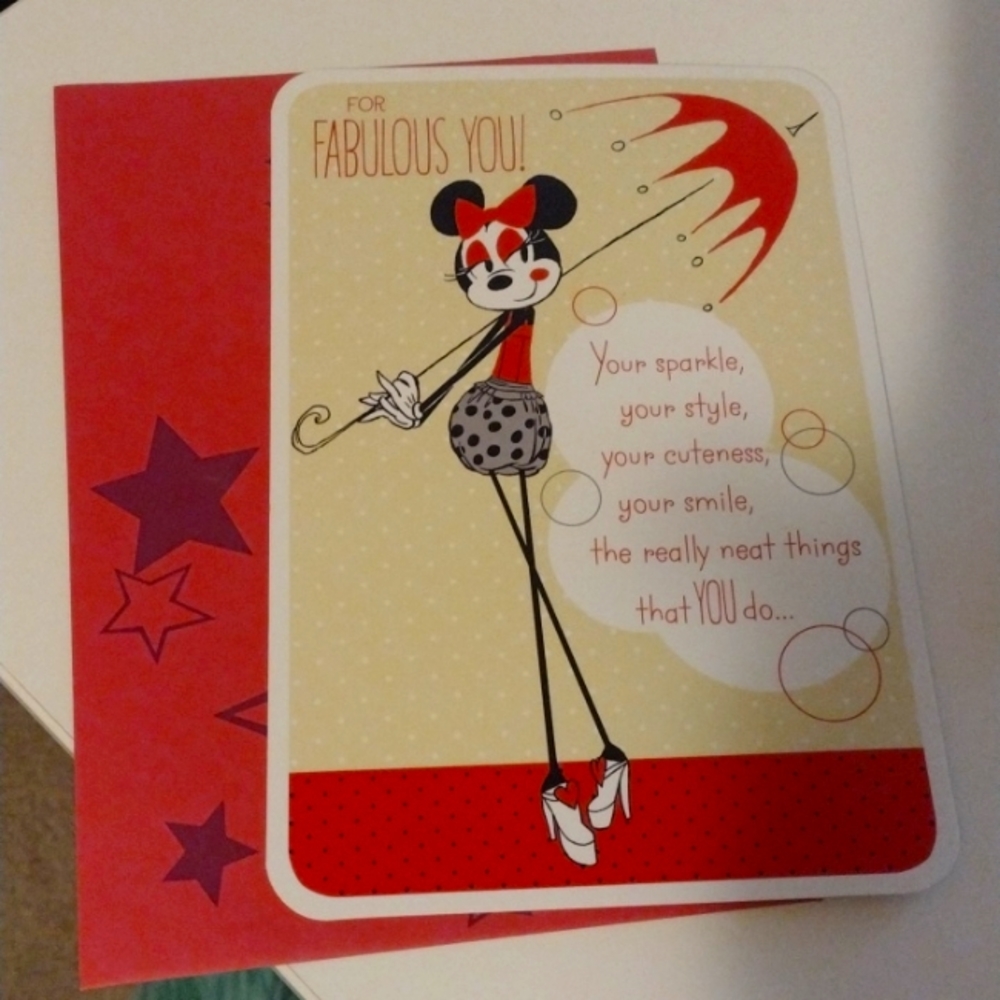 Hallmark Disney Happy Birthday Card